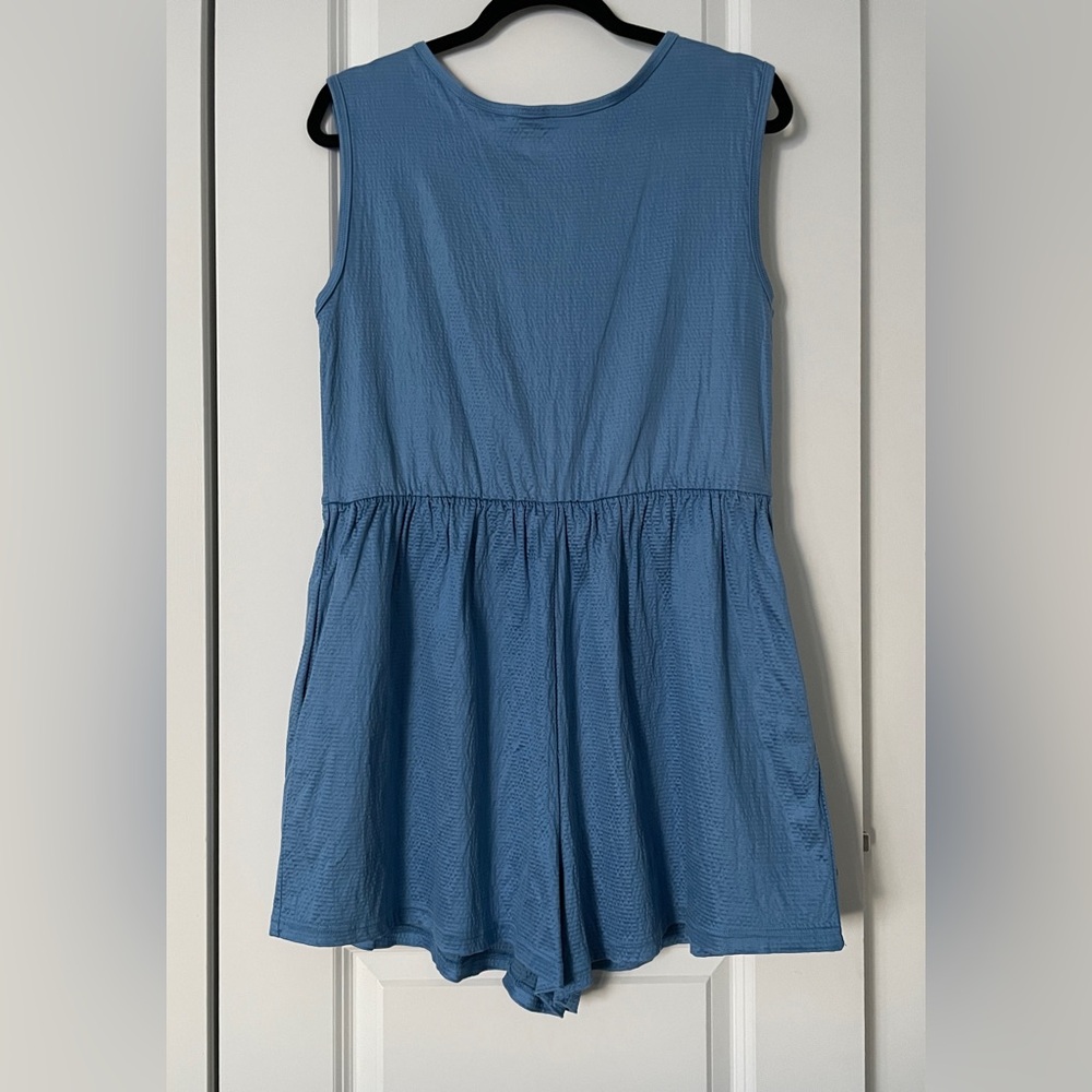Smash + Tess Blue Romper